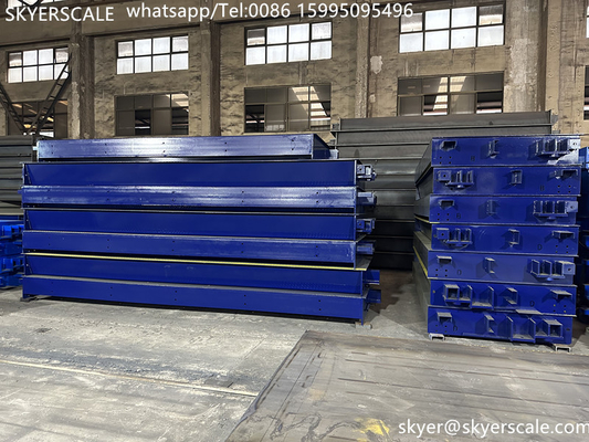品質  Customized Weighbridge 18 meter 100 Ton  Weight Heavy Duty Car Weighbridge Truck Scale 工場