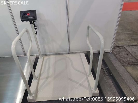 品質  Medical Wheelchair Scale Hospital Dialysis Room Rehabilitation Room Weight Scale With Optional RS232 Bluetooth 工場