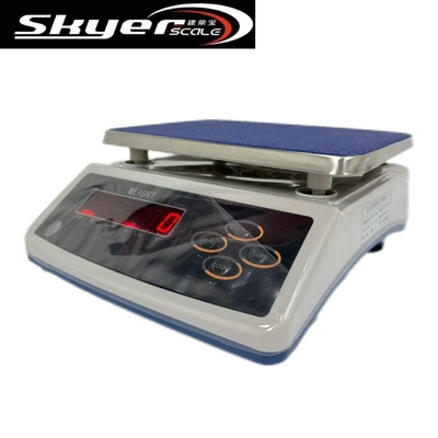 品質  30kg Digital Weighing Scale With LCD Stainless Steel Pan 工場