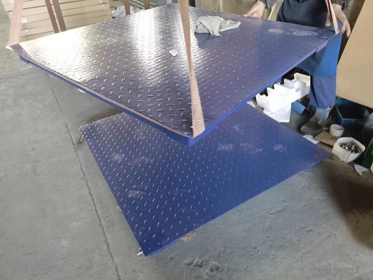 1.2x1.5m 3t産業重量を量るデジタルの電子床の天秤ばかり
