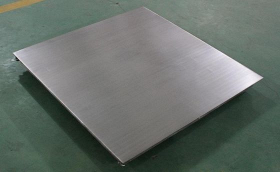 1.5x2mの3T電子ブラシをかけられたステンレス鋼の重量計