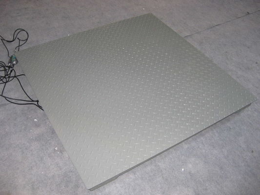 レジ係の版の重量計1200×1500mm天秤ばかり3トンの5tの床の
