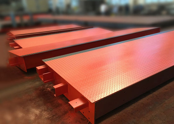 トラックの重量を量るための中国の橋ばかりの製造3x16m-60のトンのトラックのスケールの重量橋スケール
