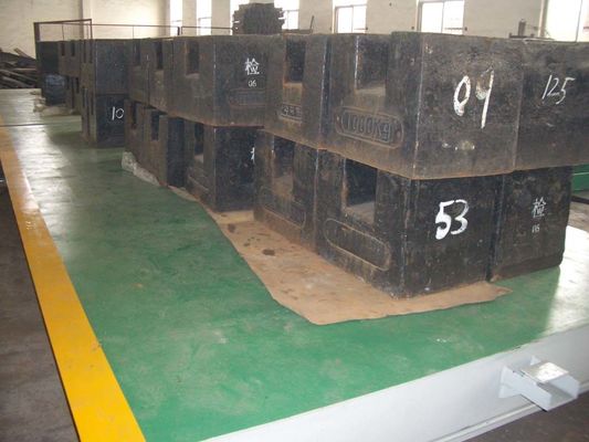 トラックの重量を量るための中国の橋ばかりの製造3x16m-60のトンのトラックのスケールの重量橋スケール