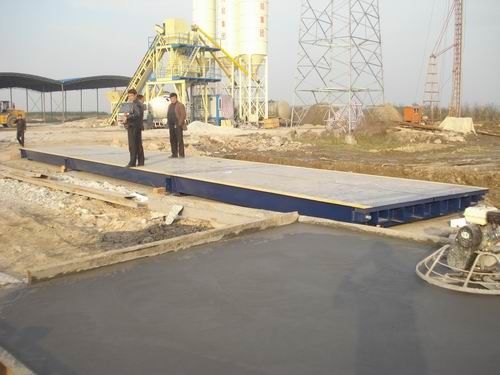 トラックの重量を量るための中国の橋ばかりの製造3x16m-60のトンのトラックのスケールの重量橋スケール