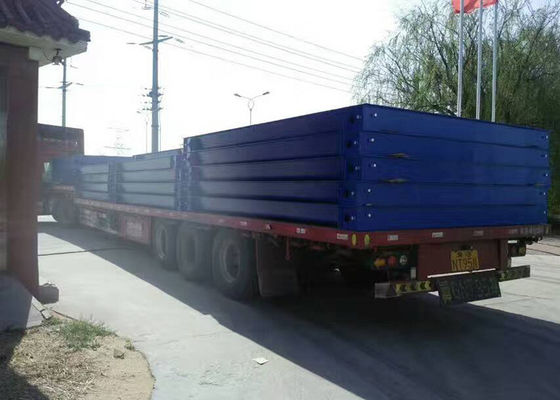 Q235物質的な動産3×8mの50tトラックはスケールの重量を量ります
