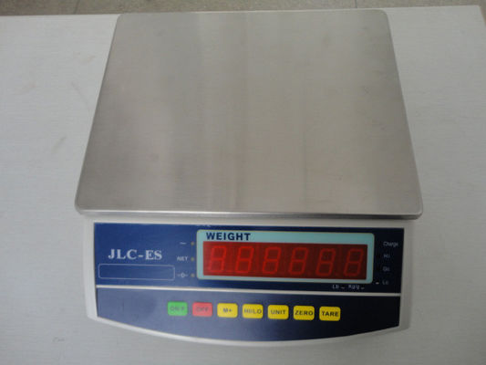 15kg 30kgデジタルの緑のLED表示価格の計算高いスケール