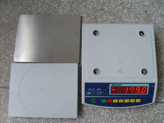 15kg 30kgデジタルの緑のLED表示価格の計算高いスケール