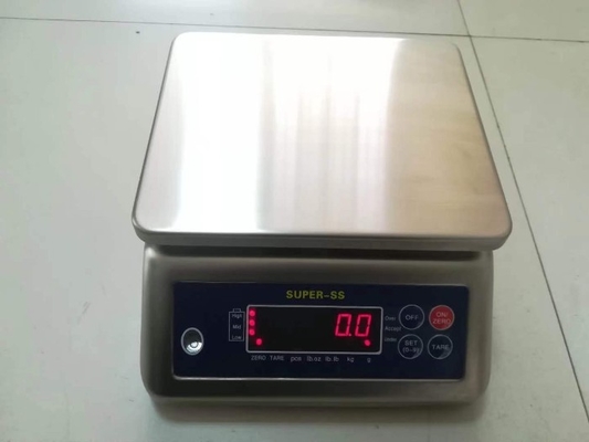 電子デジタル 防水重量スケール ステンレス鋼 デジタル 秤台 ベンチ スケール スーパー-SS 15kg