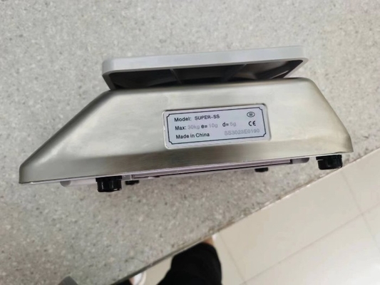 電子デジタル防水重量スケール ステンレス鋼 デジタル秤台 ベンチスケール スーパー-ss 15kg