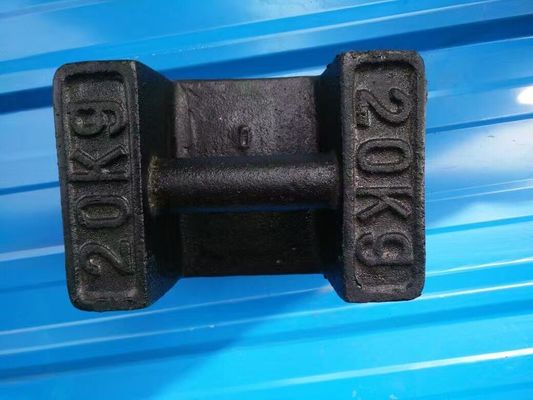 プラットホームの床のスケールのための20kg 25kg 50kg 200kg 500kg 1000kgのスケールの部品の重量を量る鋳鉄