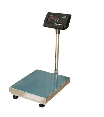 軽鋼 450x550mm 300kg プラットフォームベンチ スケール WIFI ブルー 歯 LED ディスプレイ