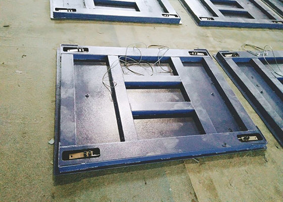 5000lbs穏やかな鋼鉄デジタル床の天秤ばかり1.2x1.2m