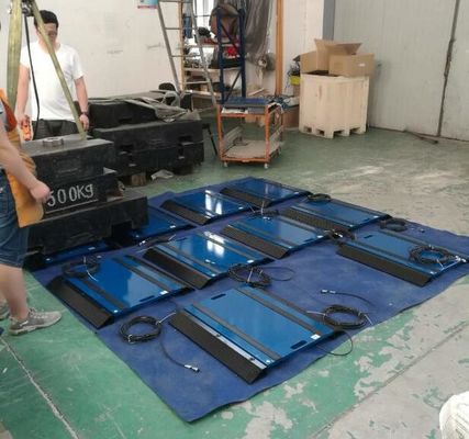 10トン携帯用車の車軸重量のスケール