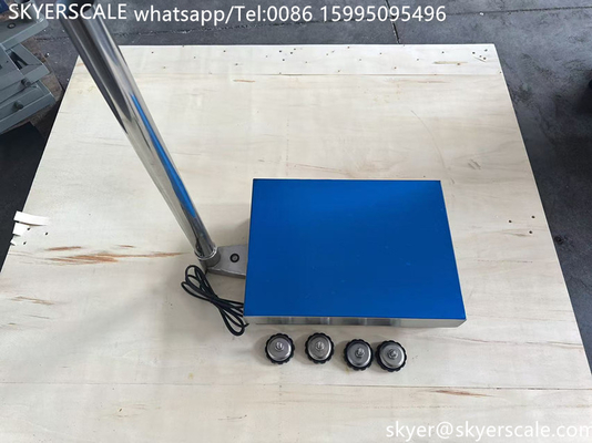 60kg 30x40cm 電子ステンレス鋼ベンチ 防水カバー付きの秤