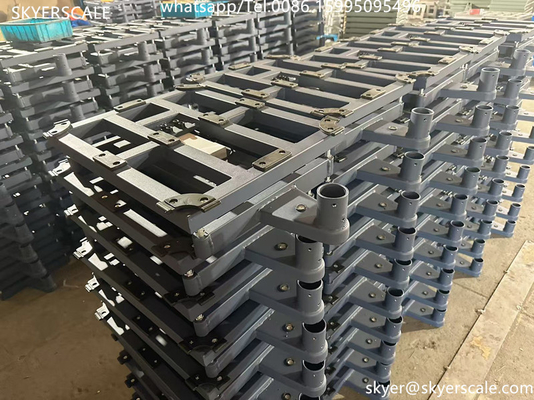 150kg Factortomizable プラットフォーム デジタル 秤 5g 精度 炭素鋼材