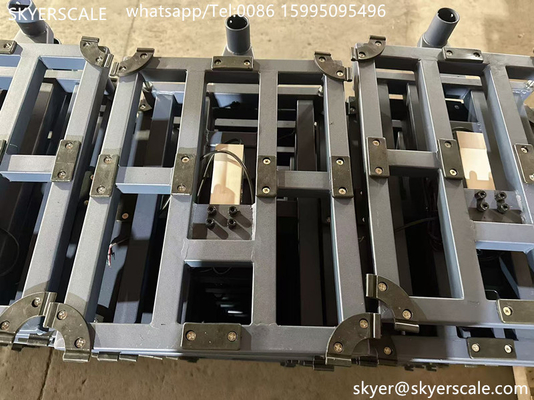 150kg Factortomizable プラットフォーム デジタル 秤 5g 精度 炭素鋼材