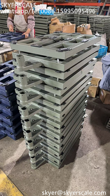 150kg Factortomizable プラットフォーム デジタル 秤 5g 精度 炭素鋼材