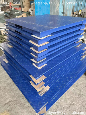 工業用5トンの容量A12E表示表示型A12または他のオプションの炭素鋼プラットフォームスケール