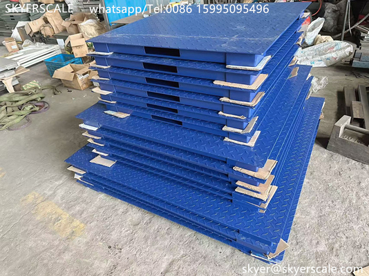 工業用5トンの容量A12E表示表示型A12または他のオプションの炭素鋼プラットフォームスケール