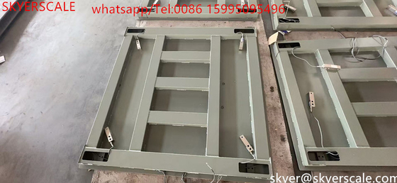 1.5mx1.5m 3t産業用秤 デジタル電子プラットフォーム 床秤