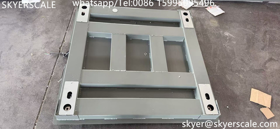 スチール 1.2mx1.2m プラットフォーム 3 トンの重量 計量 防マウスプレート
