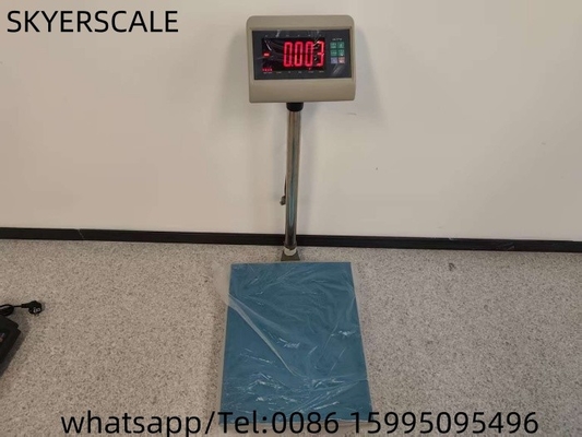 工場 パーソナライズ可能 45x60cm 500kg プラットフォーム デジタル 秤 電子 プラットフォーム 床 秤 ベンチ 秤