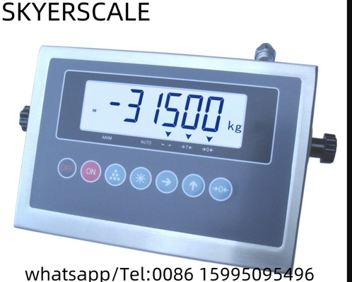 XK315A1GB-LF ステンレス・スティール・ハウジング LCD 秤指標