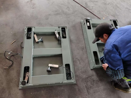 電子重量秤 3 トン 5 トン デジタル床秤 工業用