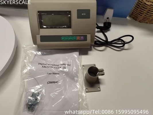 Yaohua XK3190 シリーズ エコノミカルベンチ スケール インディケーター A12 LCD ディスプレイ 1g 精度 プラスチック素材 OEM