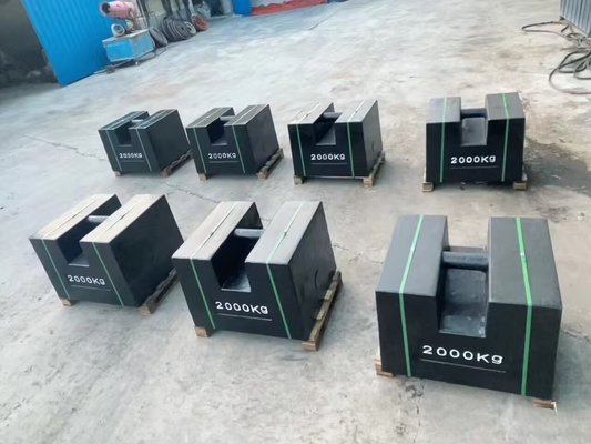 1000kg 試験重量 鋳鉄の対重量 クレーンの試験重量