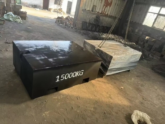 15000kg 鋳鉄の計量板 大規模な計量器具のための耐腐蝕性