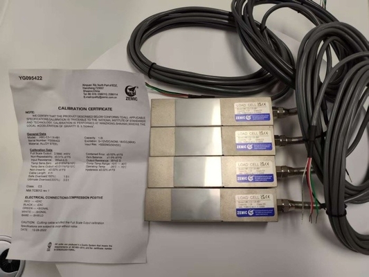 ZEMIC H8C 1 トンC3 級 床重量計用のシールビームトランスデューサーセンサー