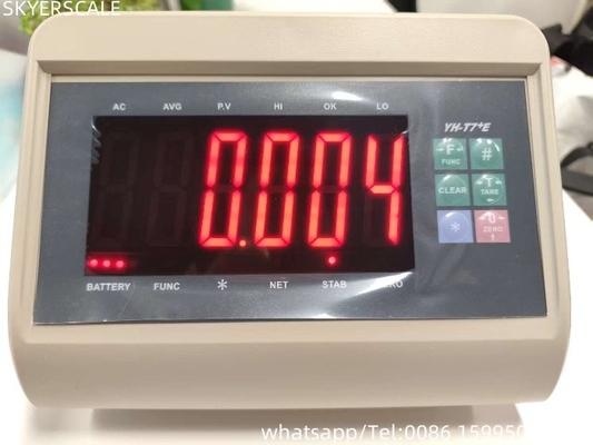 Xk3190 T7+E Rs232ケーブルインターフェイス付きの計量指示器 YAOHUA YH-T7+E