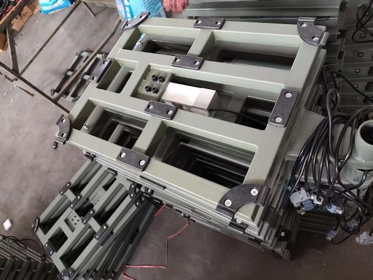 産業用デジタル 500x400mm 300kg プラットフォームスケール 電子床秤 ベンチスケール