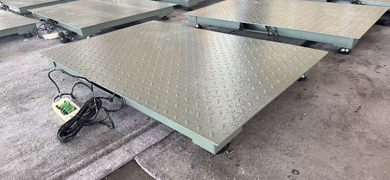 炭素鋼0.8×1.2m2tのプラットフォームの秤