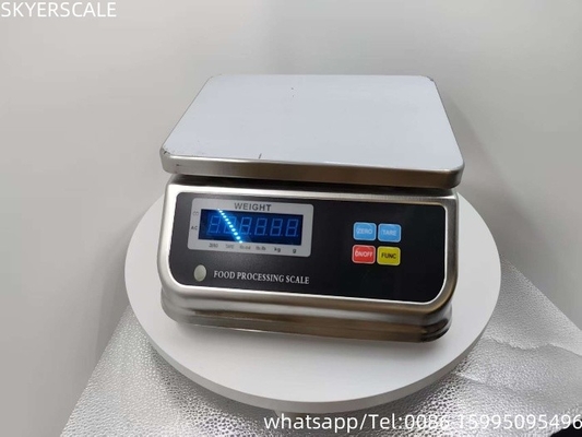 耐水性 IP68級の重量スケール 15kg容量