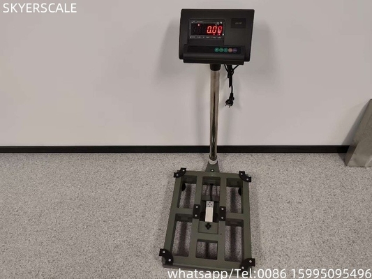 電子 450 X 550 mm 300kg 軽鋼 コンパクト プラットフォーム 重さ 大きなLEDディスプレイ
