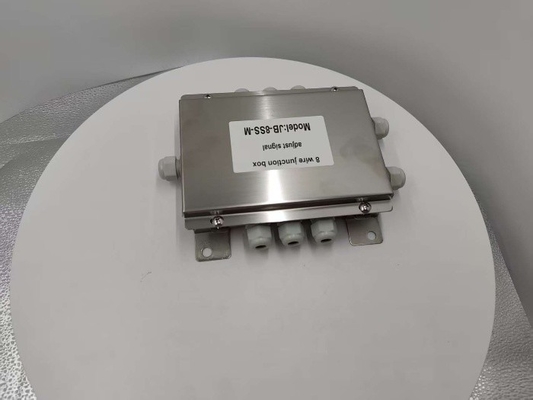 ステンレス鋼 8 ライン 調整 信号 合計 ボックス 接続 トラック秤のための 8pcs 負荷セル