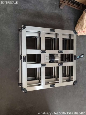 304ステンレス鋼ベンチスケール 600x600mm 600kg デジタル電子プラットフォームスケール