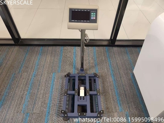 デジタル炭素鋼 45x60cm 300kg プラットフォームスケール T7+E 計量指数付きベンチスケール