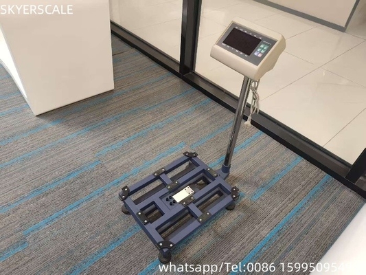 デジタル炭素鋼 45x60cm 300kg プラットフォームスケール T7+E 計量指数付きベンチスケール