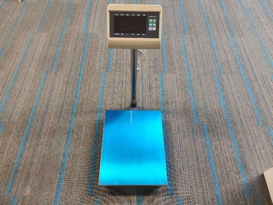 デジタル炭素鋼 45x60cm 300kg プラットフォームスケール T7+E 計量指数付きベンチスケール