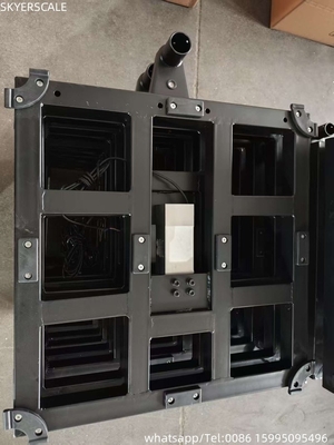 軽鋼 450×450mm 500kg 重量 ベンチ スケール Zemic L6G 600kg 負荷セル