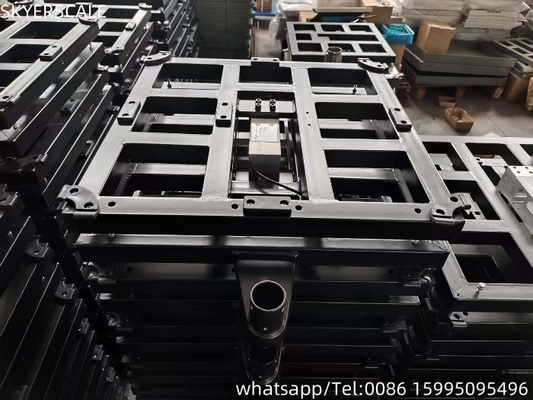 軽鋼 450×450mm 500kg 重量 ベンチ スケール Zemic L6G 600kg 負荷セル