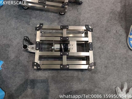 工場304 完全ステンレス鋼 400×500mm 300kg 防水 IP67 プラットフォームスケール