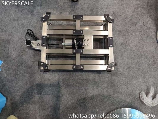 工場304 完全ステンレス鋼 400×500mm 300kg 防水 IP67 プラットフォームスケール