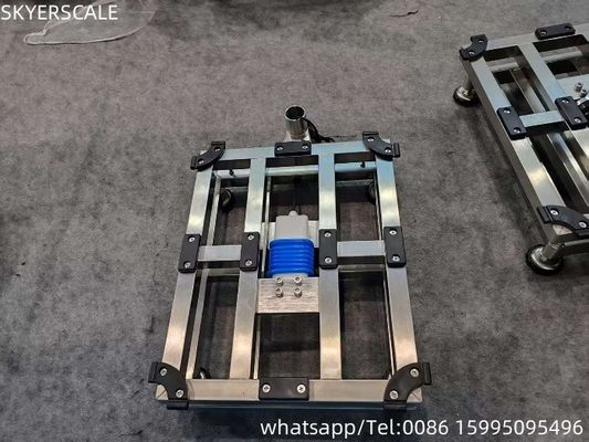 500kg ステンレス鋼 500x600mm プラットフォームスケール デジタルベンチ 秤