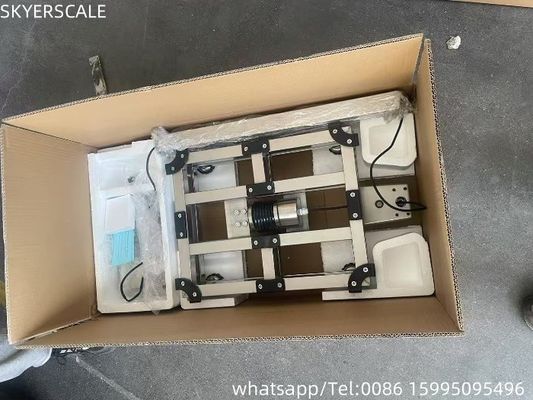500kg ステンレス鋼 500x600mm プラットフォームスケール デジタルベンチ 秤