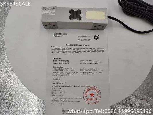 300 kg ZEMIC L6E C3 級 スケールトランスデューサー用の負荷セル重量感知器